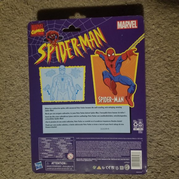 Marvel Legends Series Spider-Man Cel Shaded 6-inch Action Figure - Picture 2 of 3